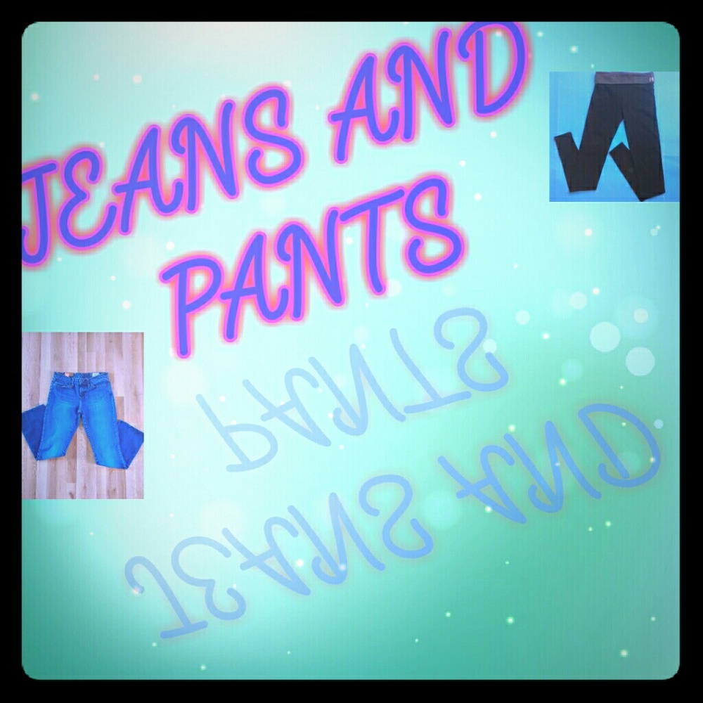 Jeans and pants